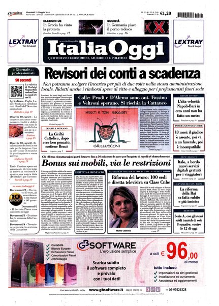 Italia oggi : quotidiano di economia finanza e politica